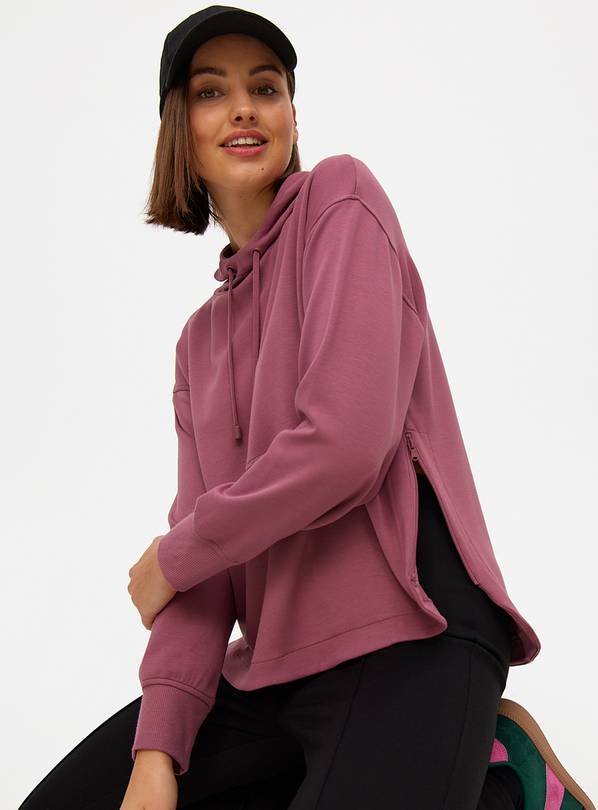 Pink Elevated Co-ord Hoodie L
